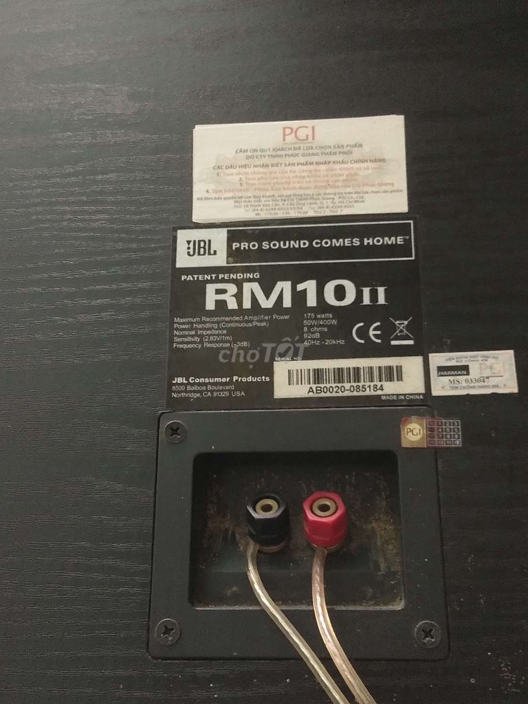 Loa JBL RM10II. Mua bán Tivi, Âm thanh tại Thành phố Thủ Đức Tp Hồ Chí Minh được đăng bởi thanh dũng hình 1