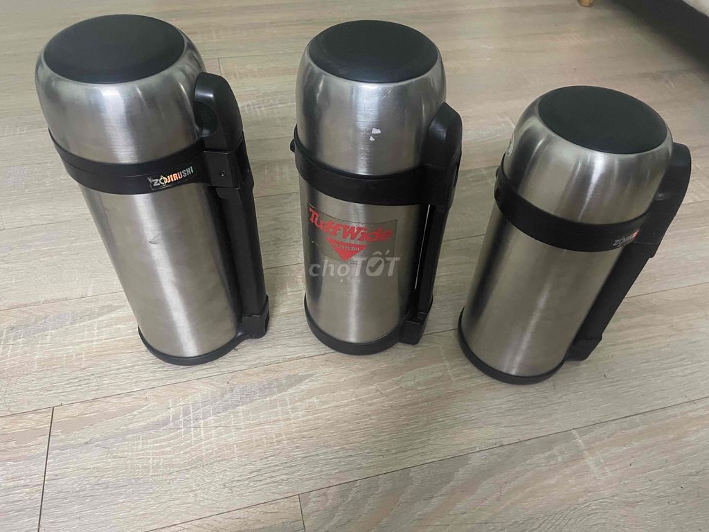 Bình giữ nhiệt Zojirushi Thép không gỉ Bạc. Mua bán Dụng cụ nhà bếp tại Quận Hà Đông Hà Nội được đăng bởi Thảo đặng hình 1