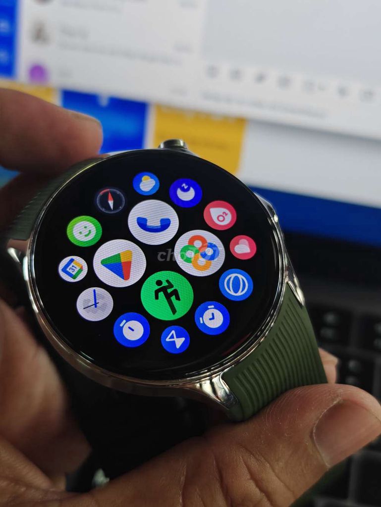 Oppo Watch X Xanh rêu. Mua bán Thiết bị đeo thông minh tại Quận Gò Vấp Tp Hồ Chí Minh được đăng bởi Nam Lê hình 1