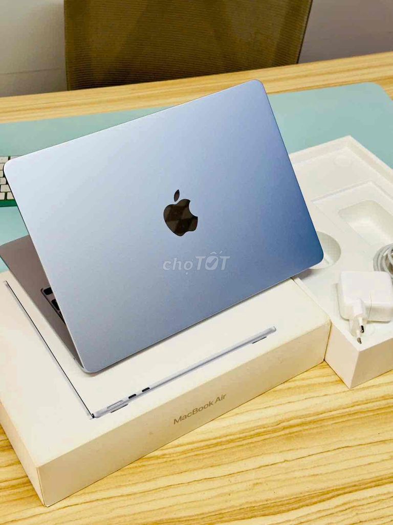 🍎MACBOOK AIR M4 BLUE 16/256GB  VN SẠC22L BH3/2027. Mua bán Laptop tại Quận Ninh Kiều Cần Thơ được đăng bởi Nghĩa Trần Mobile hình 1