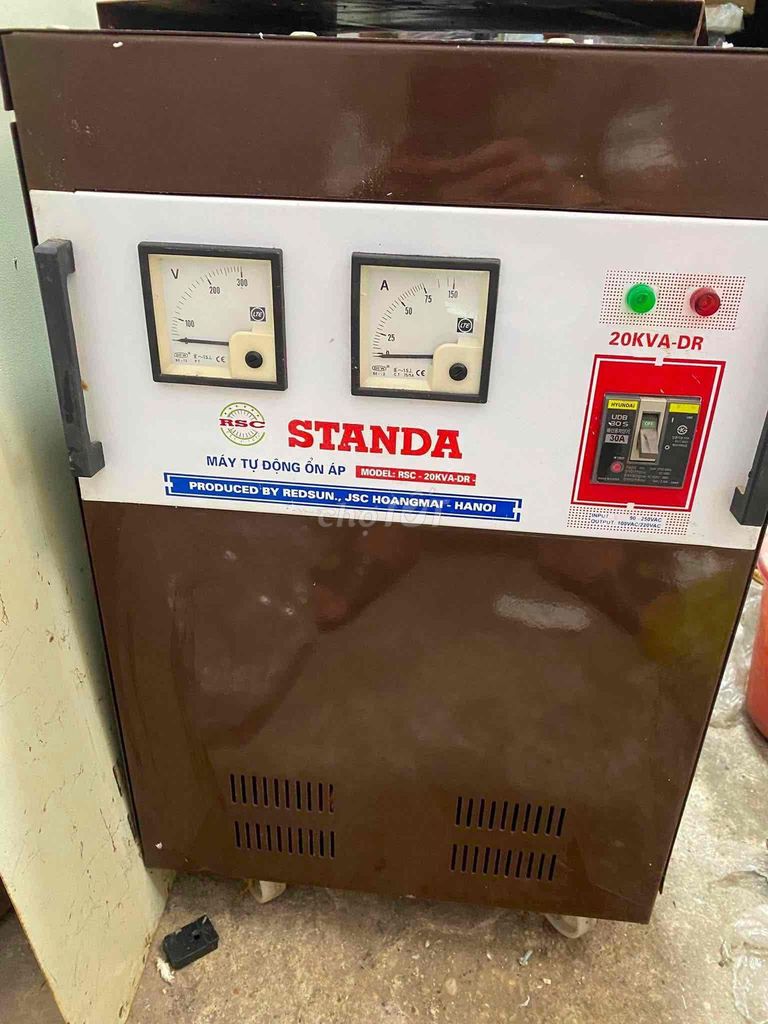 Ổn áp tự động STANDA 20KVA-DR Nâu. Mua bán Đồ chuyên dụng, Giống nuôi trồng tại Quận Long Biên Hà Nội được đăng bởi Quang Đạt hình 1