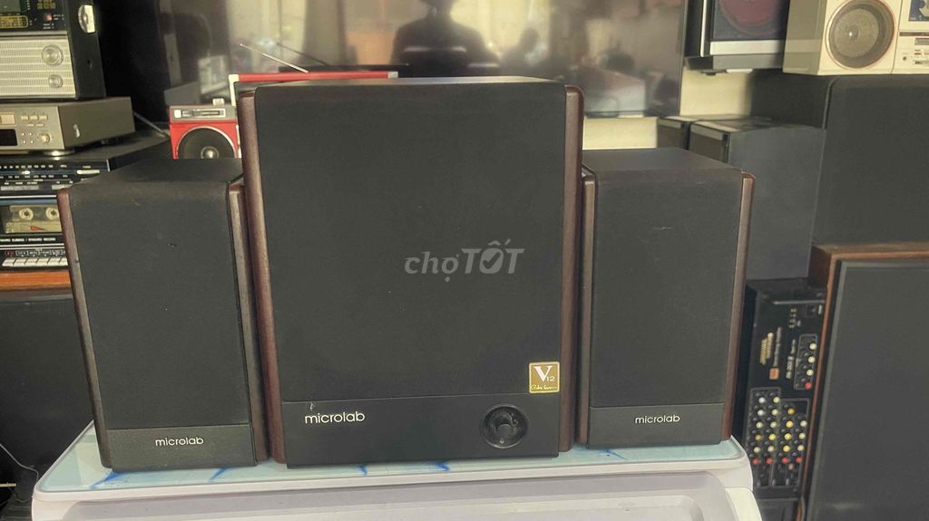 Loa Microlab Đen Đã sử dụng. Mua bán Tivi, Âm thanh tại Quận Thanh Xuân Hà Nội được đăng bởi quang vinh hình 1