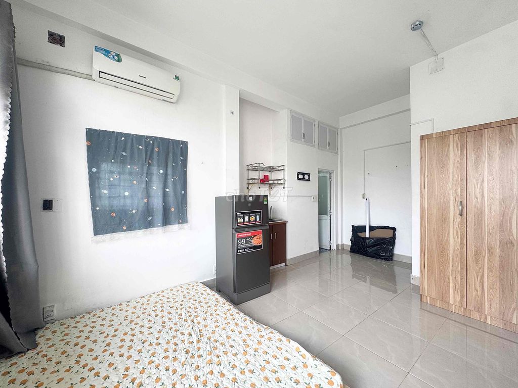 CHÍNH CHỦ CHO THUÊ STUDIO FULL NT BANCOL SIÊU THOÁNG GẦN CHỢ BÀ CHIỂU
