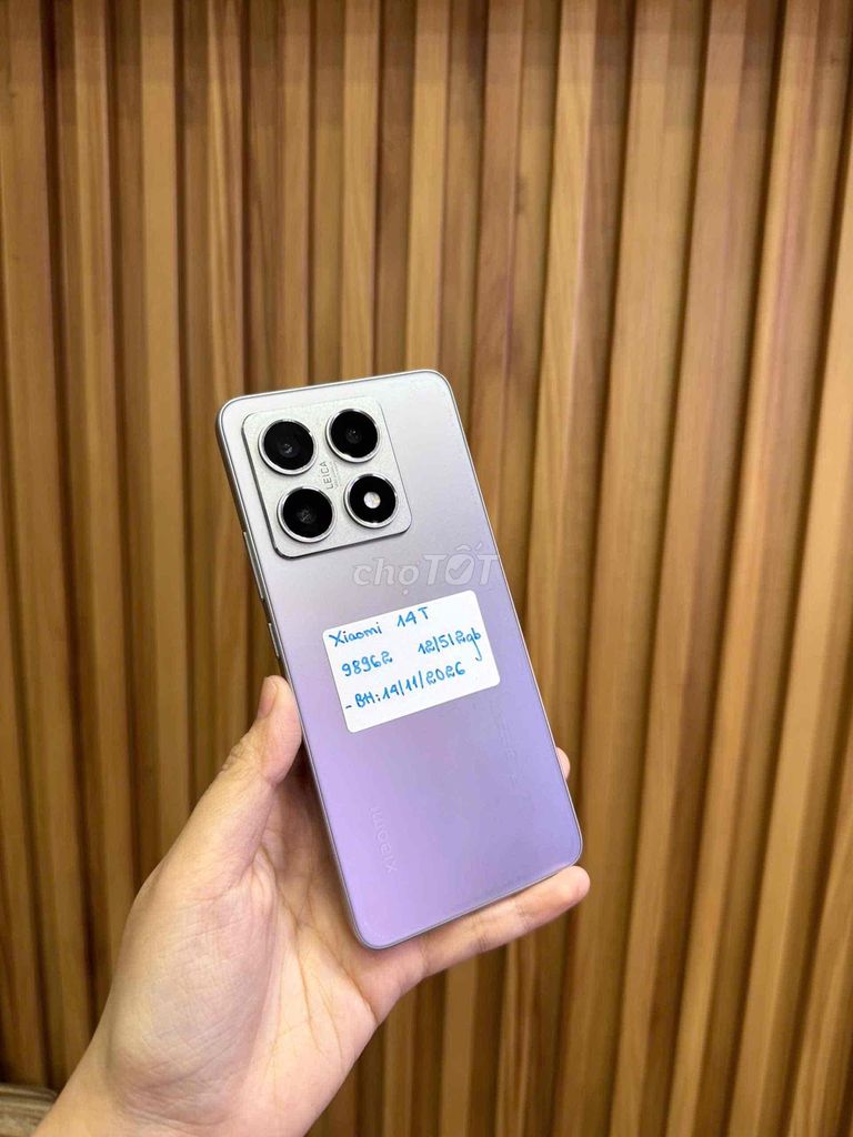 Xiaomi 14T ram 12/512GB bh 14/11/2026. Mua bán Điện thoại tại Quận 10 Tp Hồ Chí Minh được đăng bởi Đăng Sơn hình 1