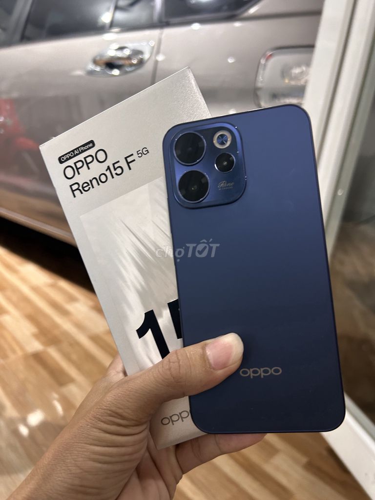 Oppo Reno 15F 5G 12-256GB fullbox Xanh Dương. Mua bán Điện thoại tại Thành phố Vũng Tàu Bà Rịa - Vũng Tàu được đăng bởi Thanh Thắng hình 1