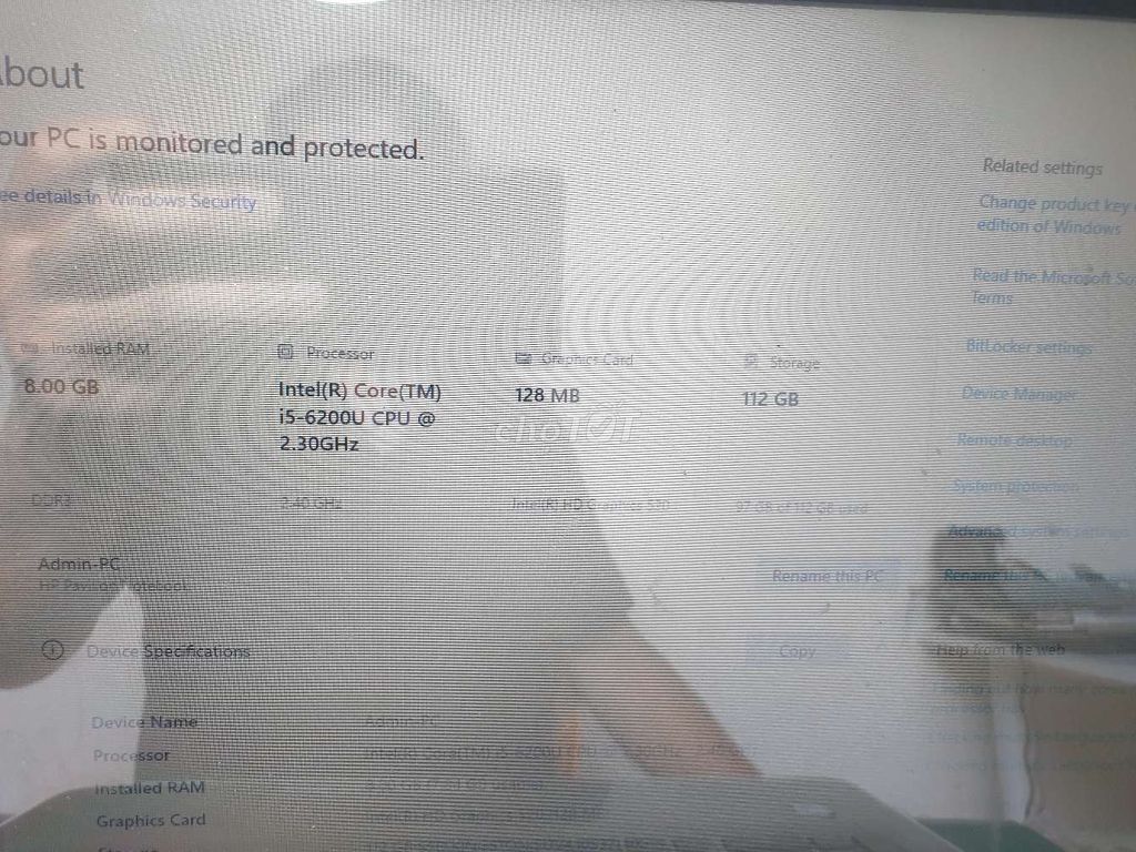 HP Intel Core i5-6200U 8GB/112GB. Mua bán Laptop tại Thành phố Huế Thừa Thiên Huế được đăng bởi Nhân hình 1