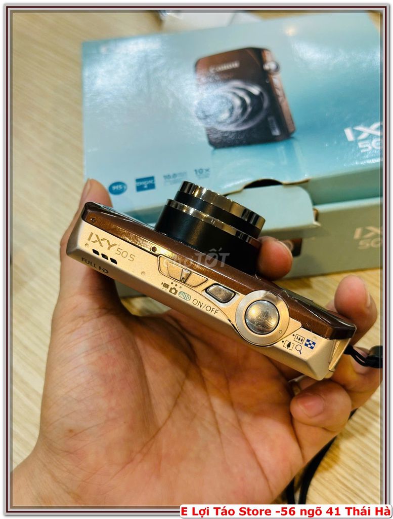 E pass Canon IXY 50S CÓ FLASH Fullbox phụ kiện. Mua bán Máy ảnh, Máy quay tại Quận Đống Đa Hà Nội được đăng bởi Nguyễn Tiến Lợi hình 1