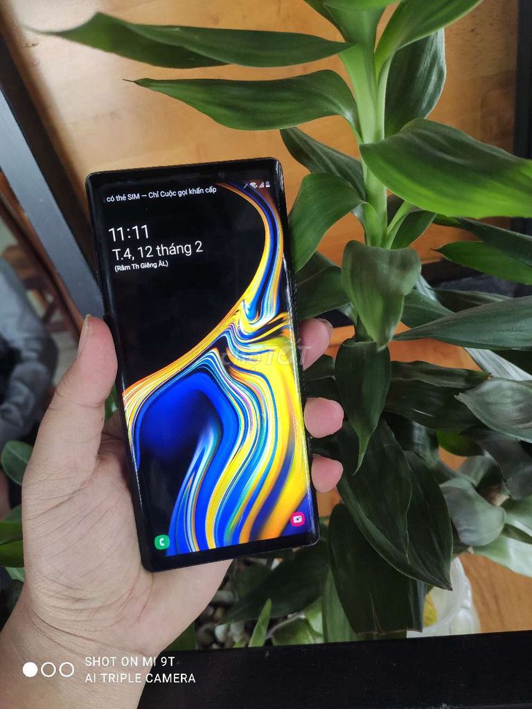 Sam sung note 9 ram 6 128G may đep