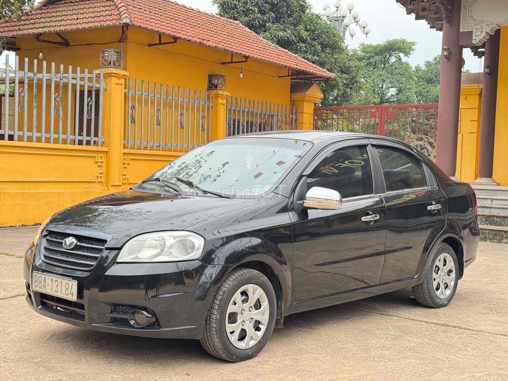 Daewoo Gentra 2009 Số sàn Đen. Mua bán Ô tô tại Huyện Sóc Sơn Hà Nội được đăng bởi Anh Chiến hình 6