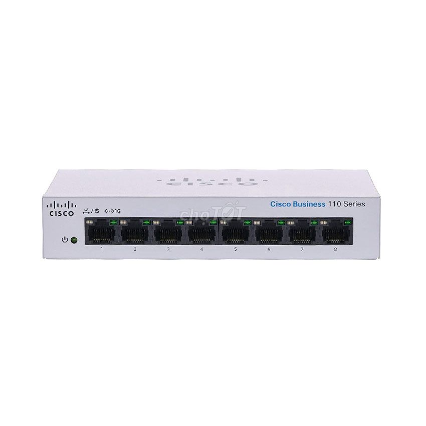 Switch mạng Cisco 8 cổng - 1 Gbps