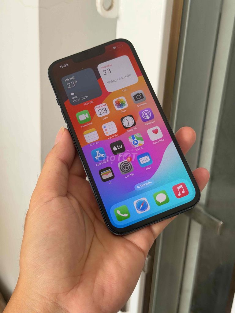 13 128GB Đen Mỹ Đã thay màng xịn. Mua bán Điện thoại tại Quận Cái Răng Cần Thơ được đăng bởi Đức Xưởng Đức Khánh Lý hình 1