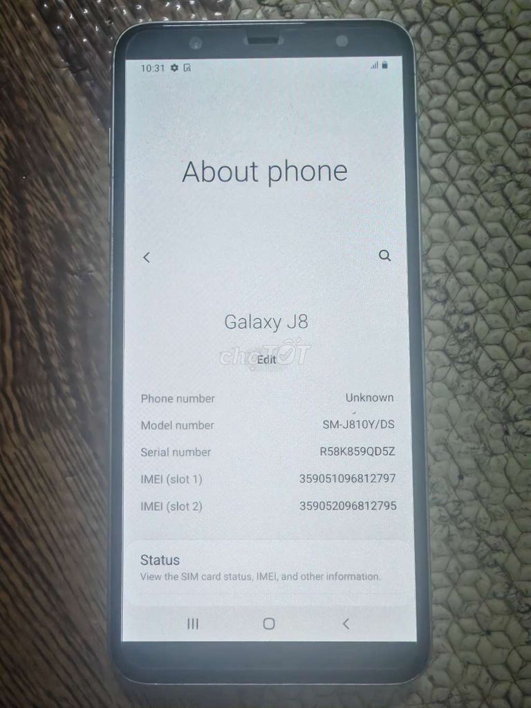 Samsung Galaxy J8 (giao lưu/thu mua). Mua bán Điện thoại tại Huyện Thanh Trì Hà Nội được đăng bởi Vua điện thoại hình 1
