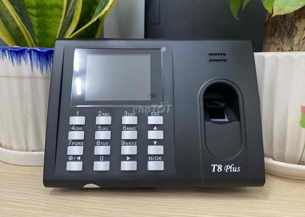 Máy chấm công vân tay T8 Plus