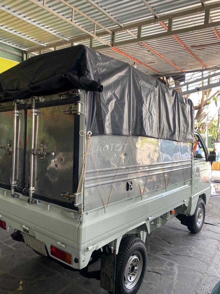 thaco towner thùng kèo bạc như mới. Mua bán Xe tải, xe ben tại Thành phố Mỹ Tho Tiền Giang được đăng bởi Thắng Ôtô Cũ hình 2
