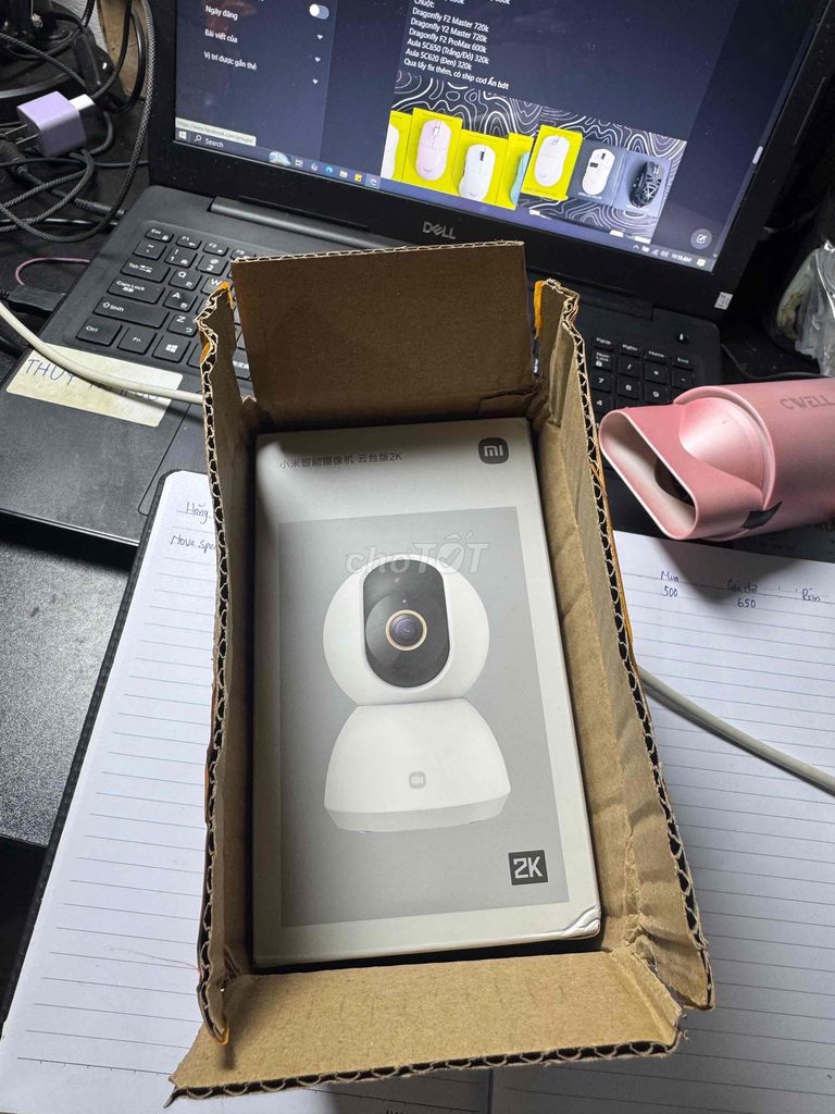 Camera an ninh Xiaomi 2K 128GB Trắng. Mua bán Máy ảnh, Máy quay tại Huyện Hoài Đức Hà Nội được đăng bởi Mạnh Ninh hình 1