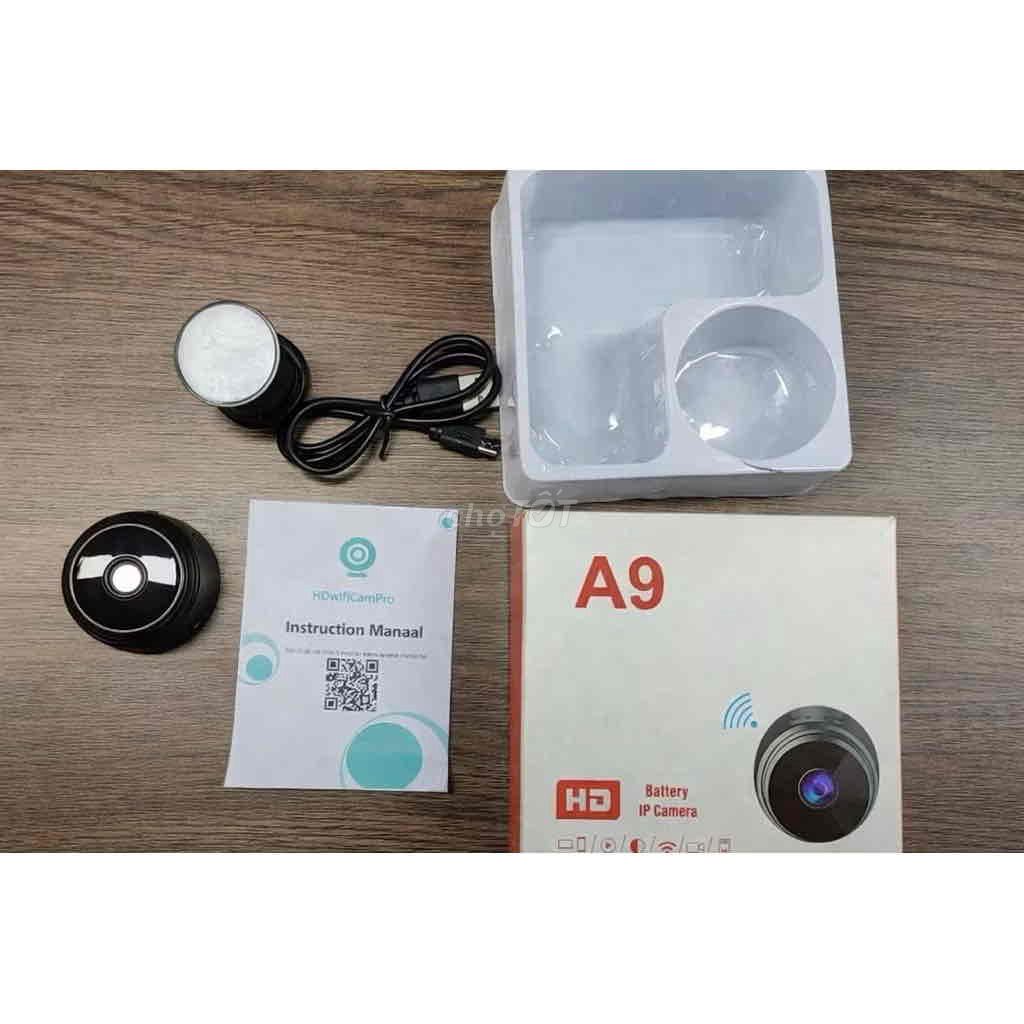 Camera IP A9 Đen. Mua bán Máy ảnh, Máy quay tại Quận Lê Chân Hải Phòng được đăng bởi Đồ boom Shoppe hình 1