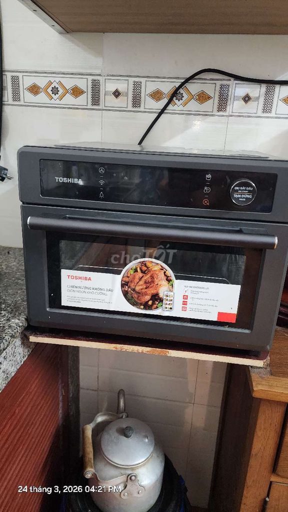Nồi chiên không dầu Toshiba TL2-SAC25GZC Đen. Mua bán Bếp, lò, đồ điện nhà bếp tại Thành phố Thuận An Bình Dương được đăng bởi Du Tran hình 1