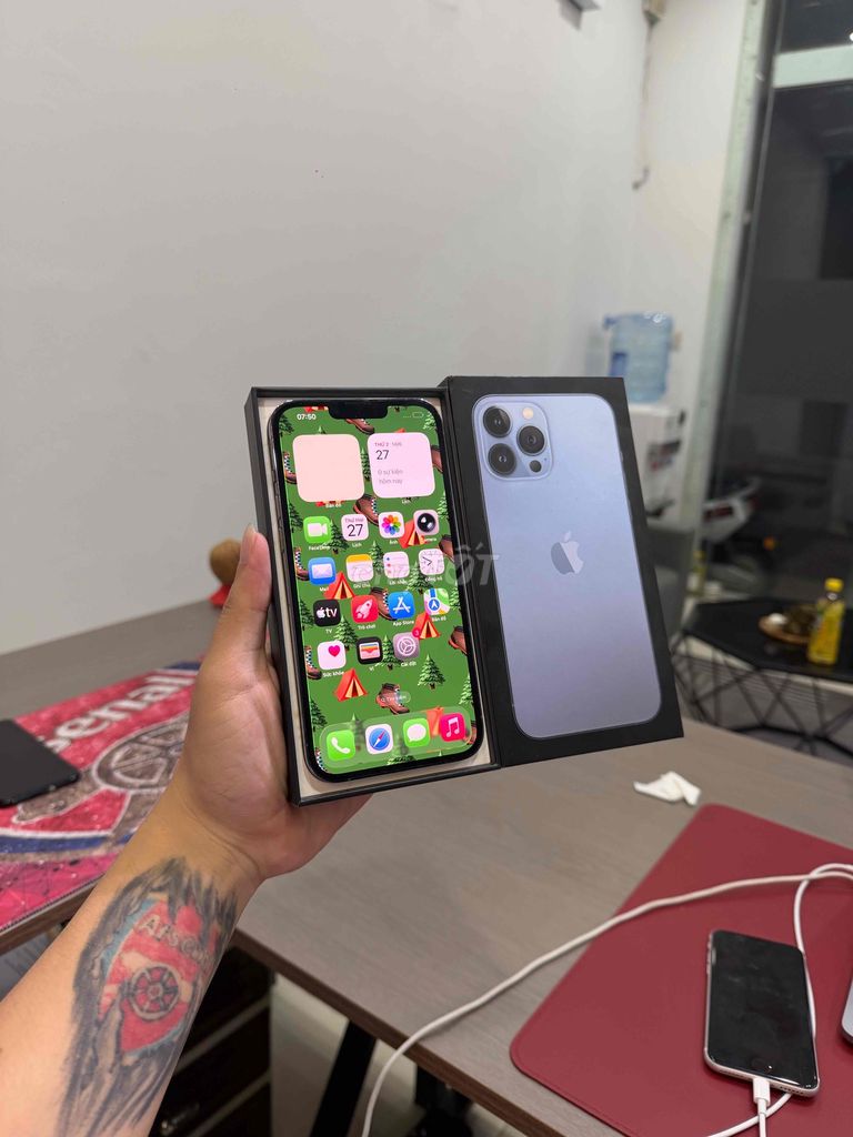 iPhone 13 Pro Max QTE 128G Main Màn Zin Full CN. Mua bán Điện thoại tại Quận Cầu Giấy Hà Nội được đăng bởi Trung Kiên Trả Góp Bao Nợ Xấu hình 1