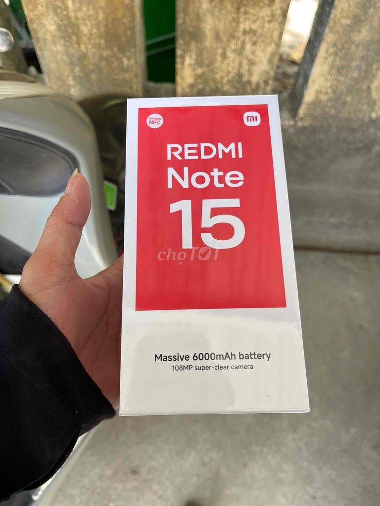 Xiaomi Redmi Note 15 128GB Xanh. Mua bán Điện thoại tại Thành phố Huế Thừa Thiên Huế được đăng bởi bao bao hình 1
