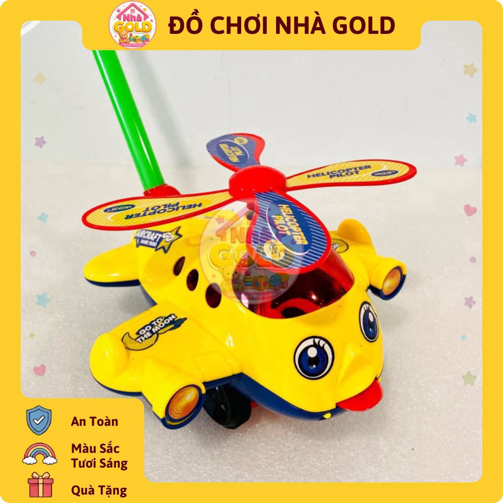 Xe Đẩy Máy Bay Trực Thăng Cho Bé Tập Đi. Mua bán Sở thích khác tại Quận 12 Tp Hồ Chí Minh được đăng bởi Đồ Chơi Nhà Gold hình 1