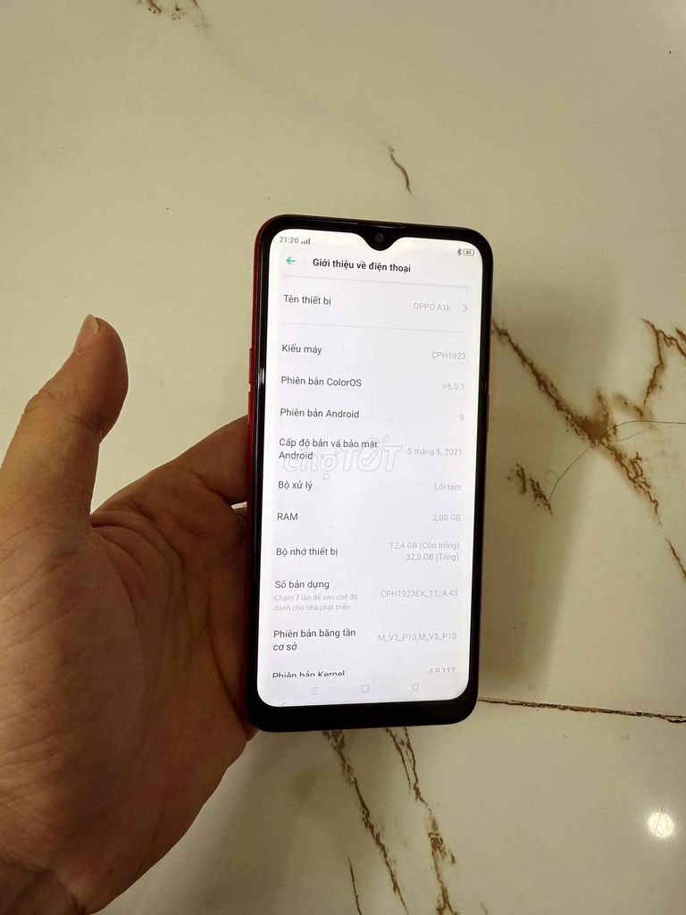 Bán Oppo A1k zin cũ. Mua bán Điện thoại tại Quận Hà Đông Hà Nội được đăng bởi Mạnh Mobile hình 1