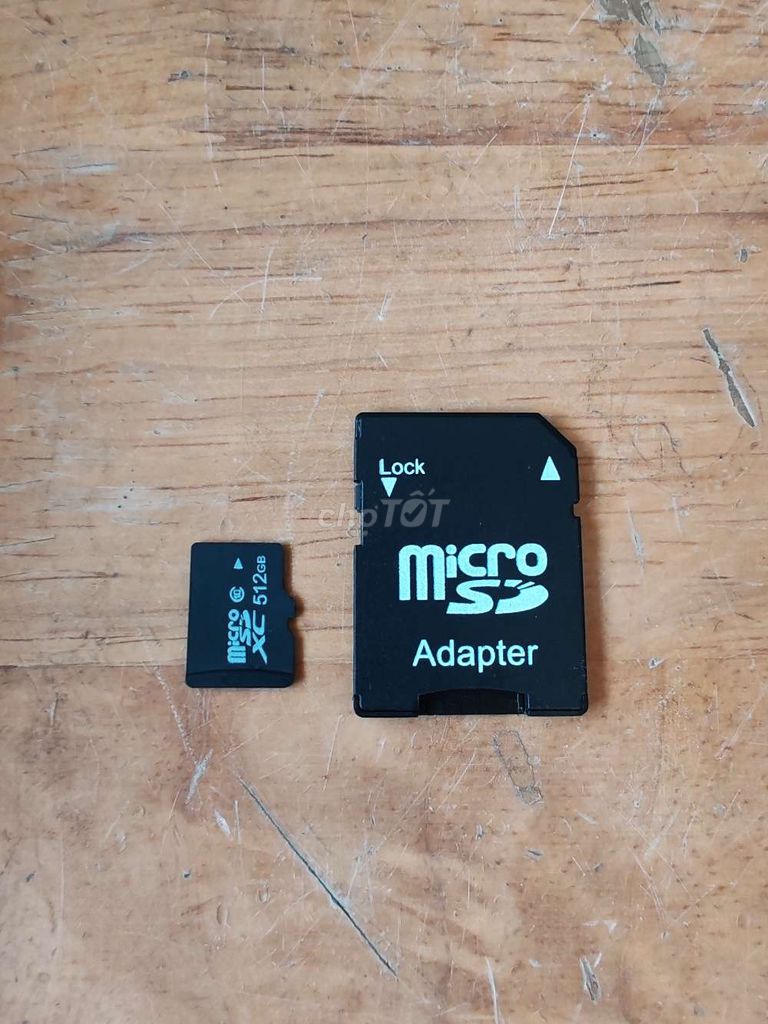 Thẻ nhớ Micro SD 512GB Đen. Mua bán Phụ kiện (Màn hình, Chuột...) tại Quận 7 Tp Hồ Chí Minh được đăng bởi Vy Vy hình 1
