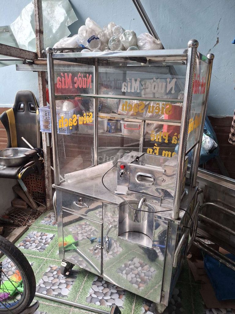 Xe nước mía Inox 2 cây mía/lần. Mua bán Đồ chuyên dụng, Giống nuôi trồng tại Thành phố Dĩ An Bình Dương được đăng bởi Phạm phát hình 1