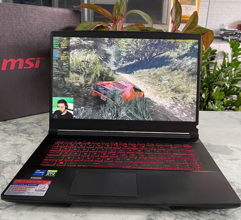 MSI GF63 Thin 11UD I7-11800H/16/512  RTX 3050Ti. Mua bán Laptop tại Quận Tân Phú Tp Hồ Chí Minh được đăng bởi PHAN TRỌNG THIỆN hình 1