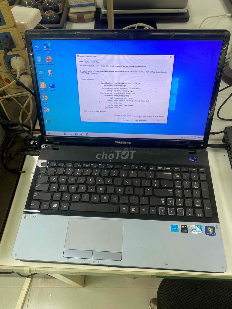 Samsung NP300 Pentium B960 15.6 inch 4GB/128GB. Mua bán Laptop tại Quận Hoàng Mai Hà Nội được đăng bởi Mac98 hình 4