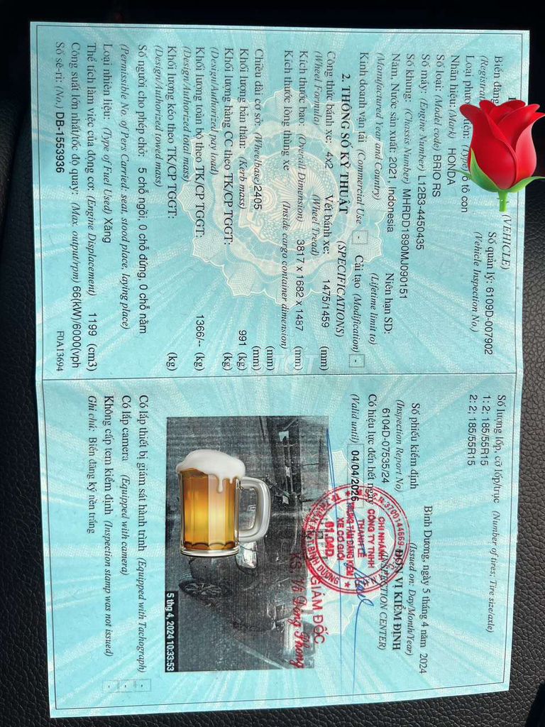 2021 RS - 3200 km. Mua bán Ô tô tại Thành phố Thủ Dầu Một Bình Dương được đăng bởi Thống hình 1