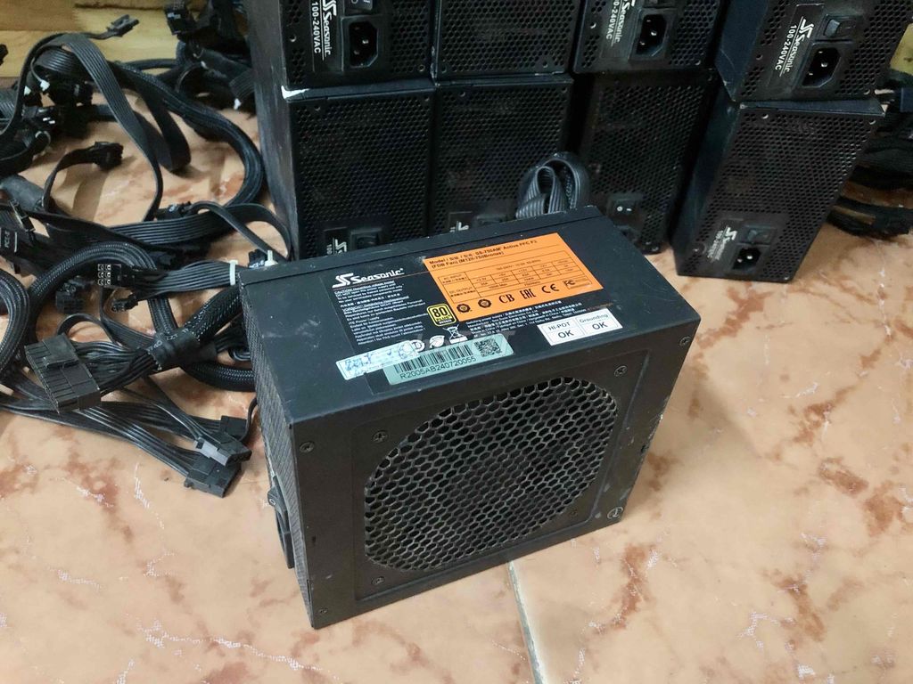 Nguồn Seasonic M12II Bronze EVO 750W Đen. Mua bán Linh kiện (RAM, Card...) tại Huyện Thường Tín Hà Nội được đăng bởi MÁY TÍNH GIÁ RẺ   hình 1