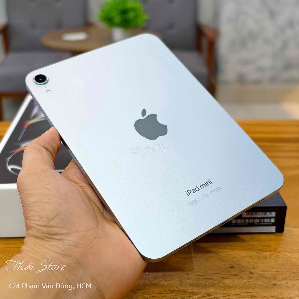 iPad Mini 7 Wifi 256GB Chính Hãng còn BH 11/2026. Mua bán Máy tính bảng tại Quận Bình Thạnh Tp Hồ Chí Minh được đăng bởi Thái Store hình 1