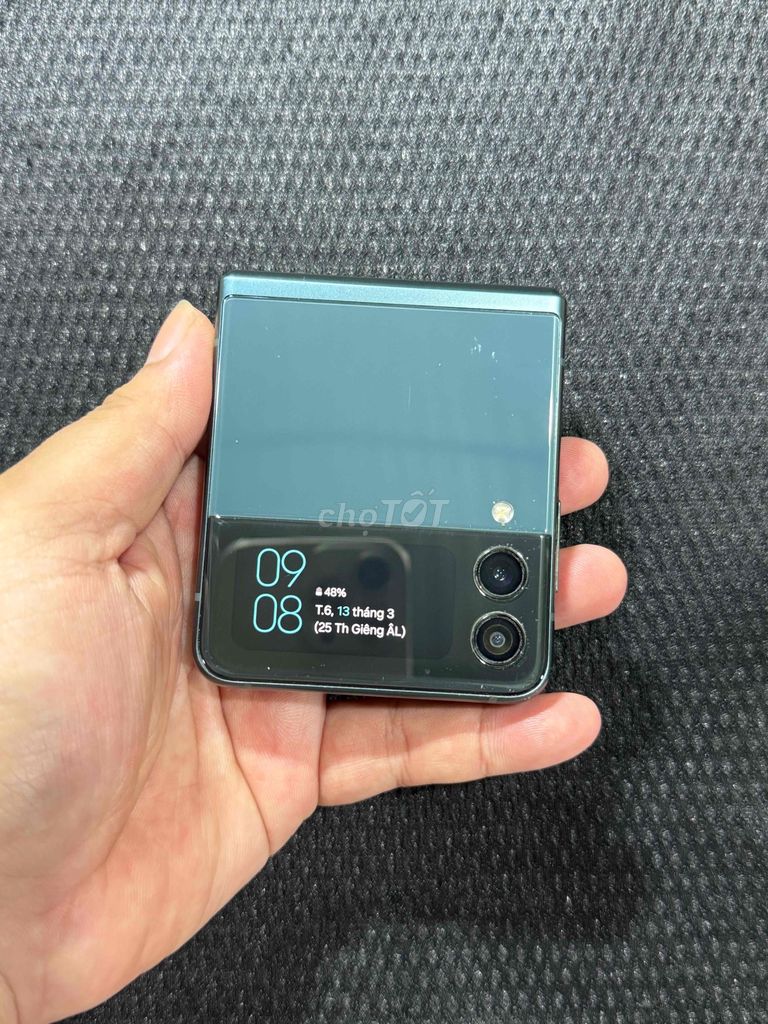 Samsung Z Flip 3 8/256GB Xanh. Mua bán Điện thoại tại Huyện Củ Chi Tp Hồ Chí Minh được đăng bởi Nam 2666 hình 1