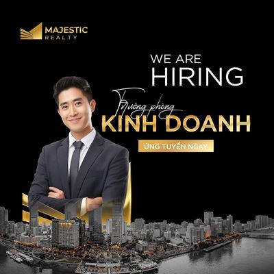 TRƯỞNG PHÒNG KINH DOANH BĐS (Ko yêu cầu đội nhóm). Việc làm tại Quận Phú Nhuận Tp Hồ Chí Minh được đăng bởi Lê Ngọc Hạ Di