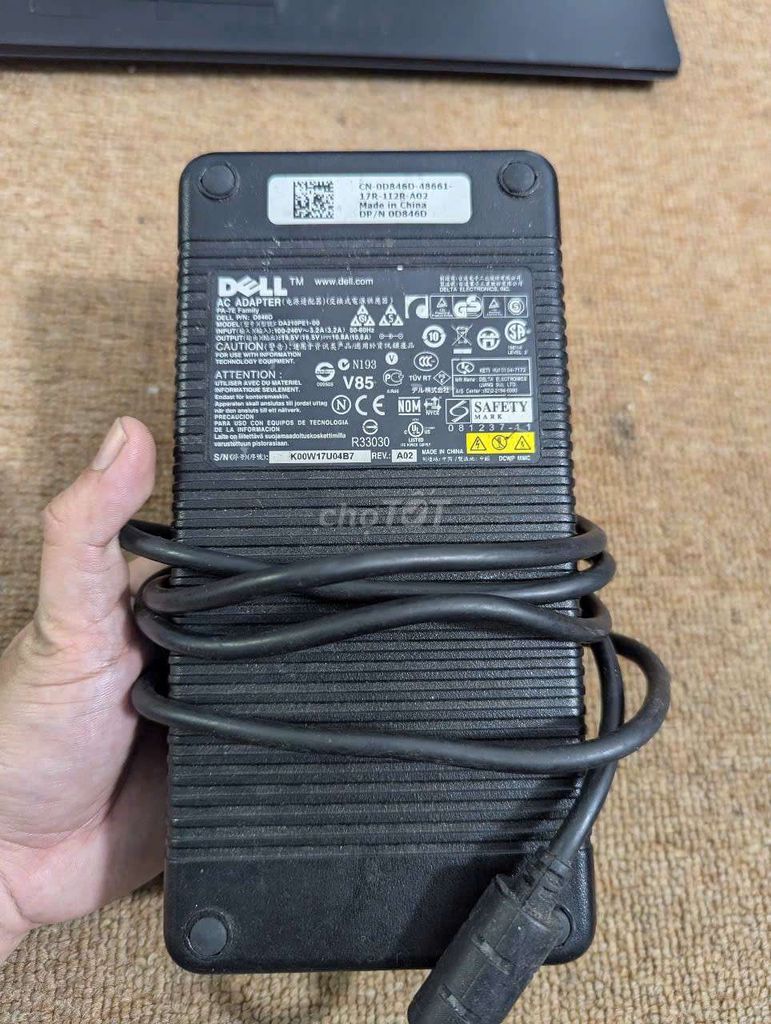 Sạc Dell 19.5w - 10.8 A chính hãng