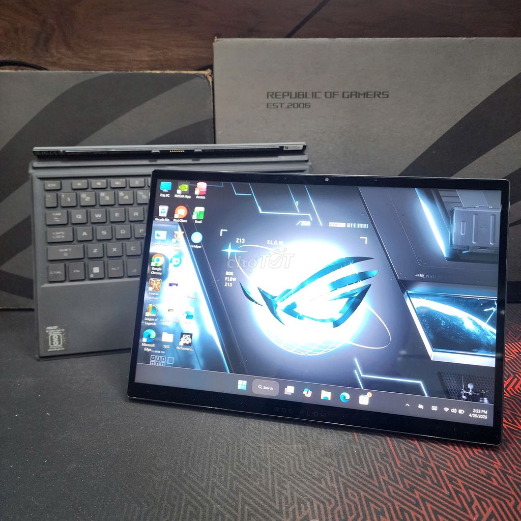 Asus ROG Flow Z13 i9 12900H RTX 3050Ti FHD+ 120hz. Mua bán Laptop tại Quận Hà Đông Hà Nội được đăng bởi LaptopNT hình 1