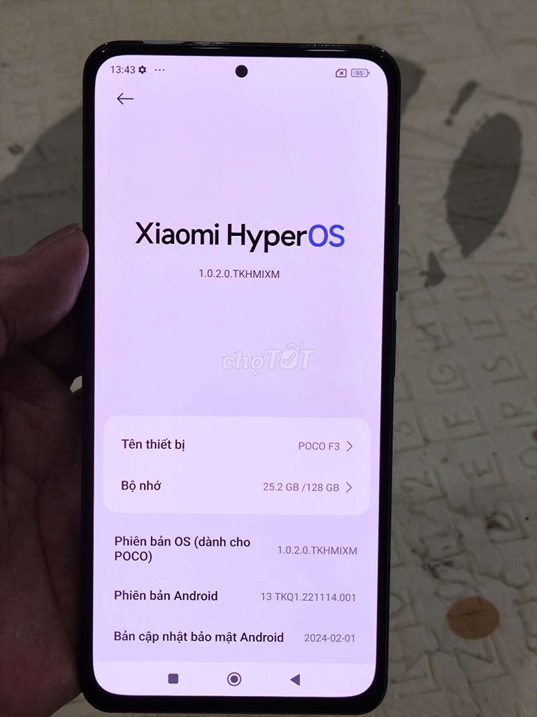 Xiaomi Redmi K40 8GB 128GB Đen. Mua bán Điện thoại tại Quận Hoàng Mai Hà Nội được đăng bởi Nguyennoi hình 1