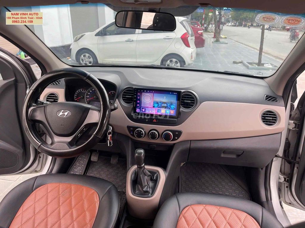 Hyundai Grand i10 2017 - chính chủ xe đẹp. Mua bán Ô tô tại Thành phố Vinh Nghệ An được đăng bởi Nam Vinh hình 9