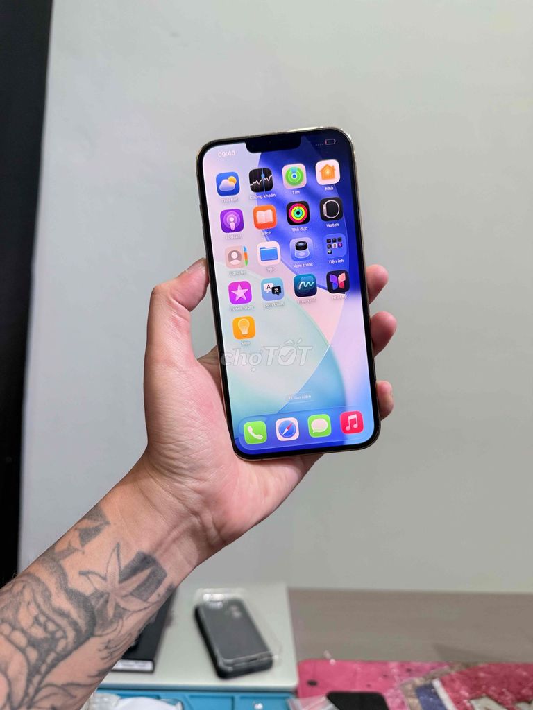 Apple iPhone 13 Pro Max 128GB Vàng. Mua bán Điện thoại tại Quận Đống Đa Hà Nội được đăng bởi KT Hà Nội Mobile hình 1