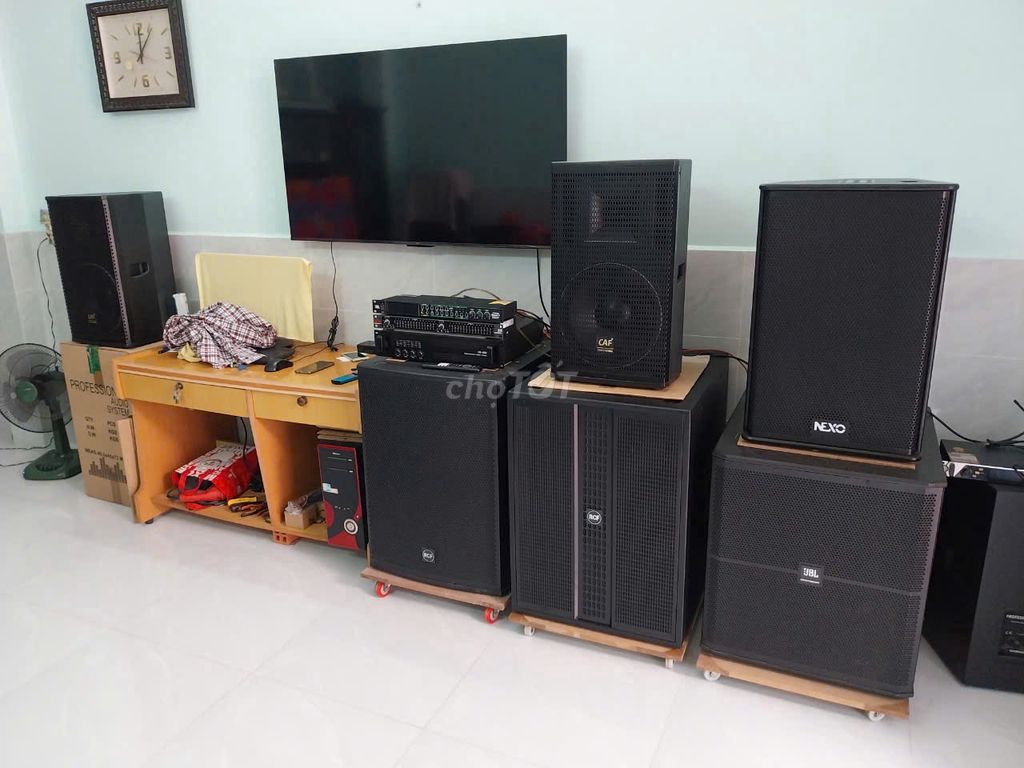 Sub hơi Rcf bass 5 tấc vỏ ván ép mới 100%. Mua bán Tivi, Âm thanh tại Quận 12 Tp Hồ Chí Minh được đăng bởi Audio Bùi Môn hình 6