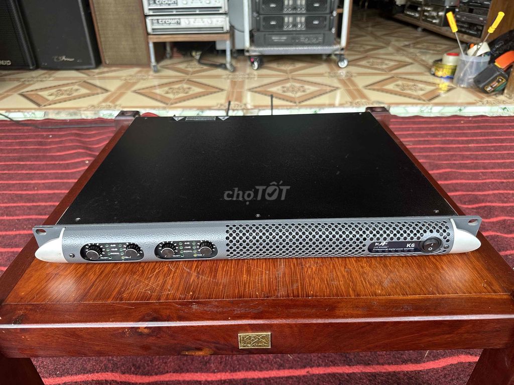 Ampli WF Sound K6 Class D dòng đẩy Powersoft.. Mua bán Tivi, Âm thanh tại Huyện Hòa Vang Đà Nẵng được đăng bởi Xuân Tiến hình 1