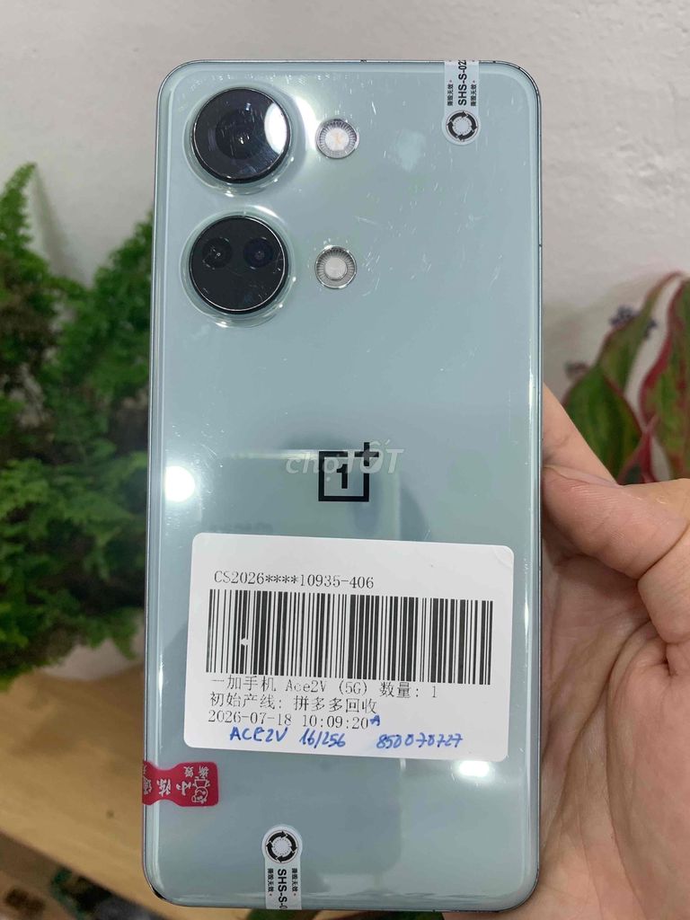OnePlus Ace 2V 16GB/256GB Xanh. Mua bán Điện thoại tại Quận Hoàng Mai Hà Nội được đăng bởi Ánh Dương Store hình 1