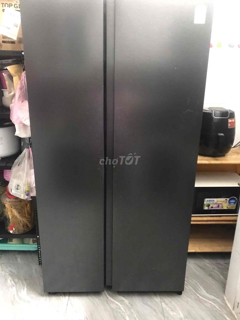 Tủ lạnh Samsung Inventer 665 lít 2 cánh Đen. Mua bán Tủ lạnh tại Quận Bình Tân Tp Hồ Chí Minh được đăng bởi hà hình 1