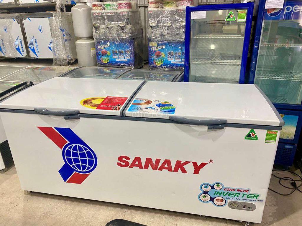 Tủ đông Sanaky 800L tiết kiệm điện còn rất tốt. Mua bán Tủ lạnh tại Huyện Bình Chánh Tp Hồ Chí Minh được đăng bởi TRỌNG PHÚC hình 1