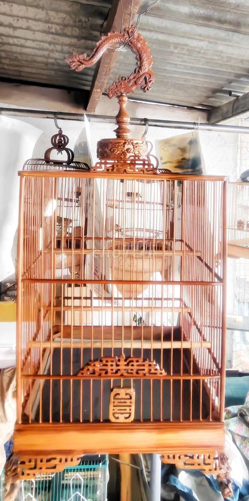 Lồng chim tre 25x35 Nâu. Mua bán Phụ kiện, Thức ăn, Dịch vụ tại Quận 10 Tp Hồ Chí Minh được đăng bởi Long hình 1