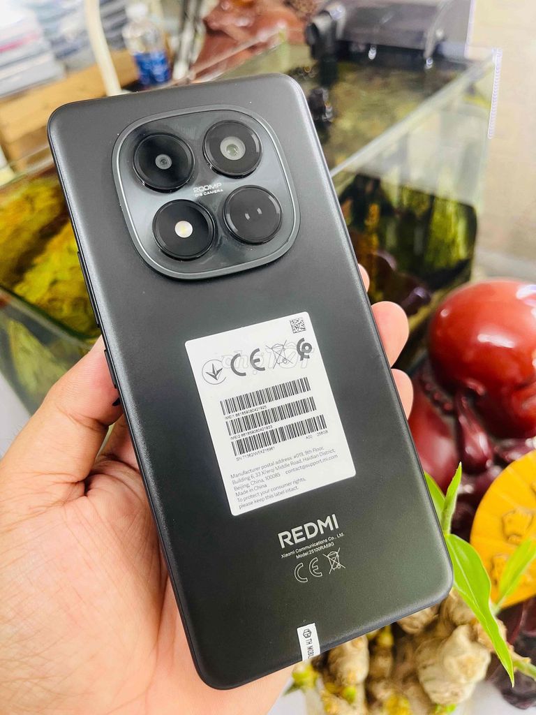 Xiaomi Redmi Note 15 Pro Đen 256Gb. Mua bán Điện thoại tại Quận Liên Chiểu Đà Nẵng được đăng bởi phượng hình 1