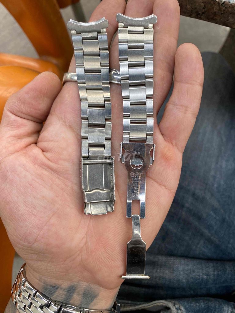 Dây đồng hồ Nhật RL inox khối xịn đầu ôm 20mm