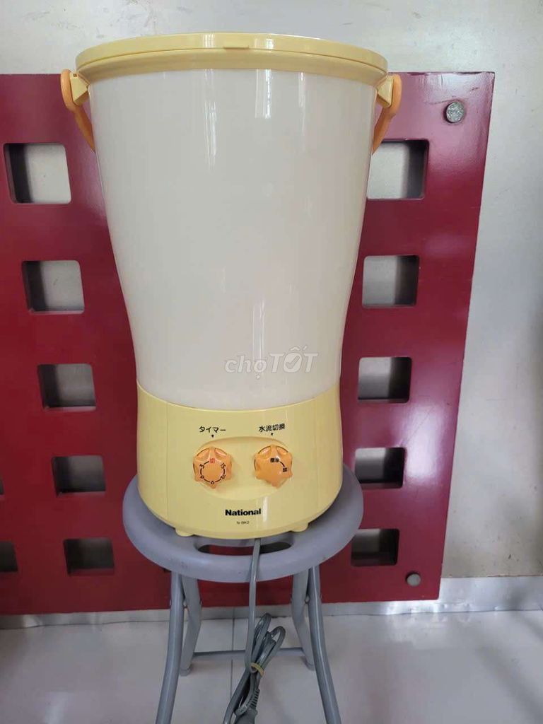 Máy giặt mini National Vàng kem. Mua bán Máy giặt tại Quận 10 Tp Hồ Chí Minh được đăng bởi CHIẾN THẮNG  hình 1