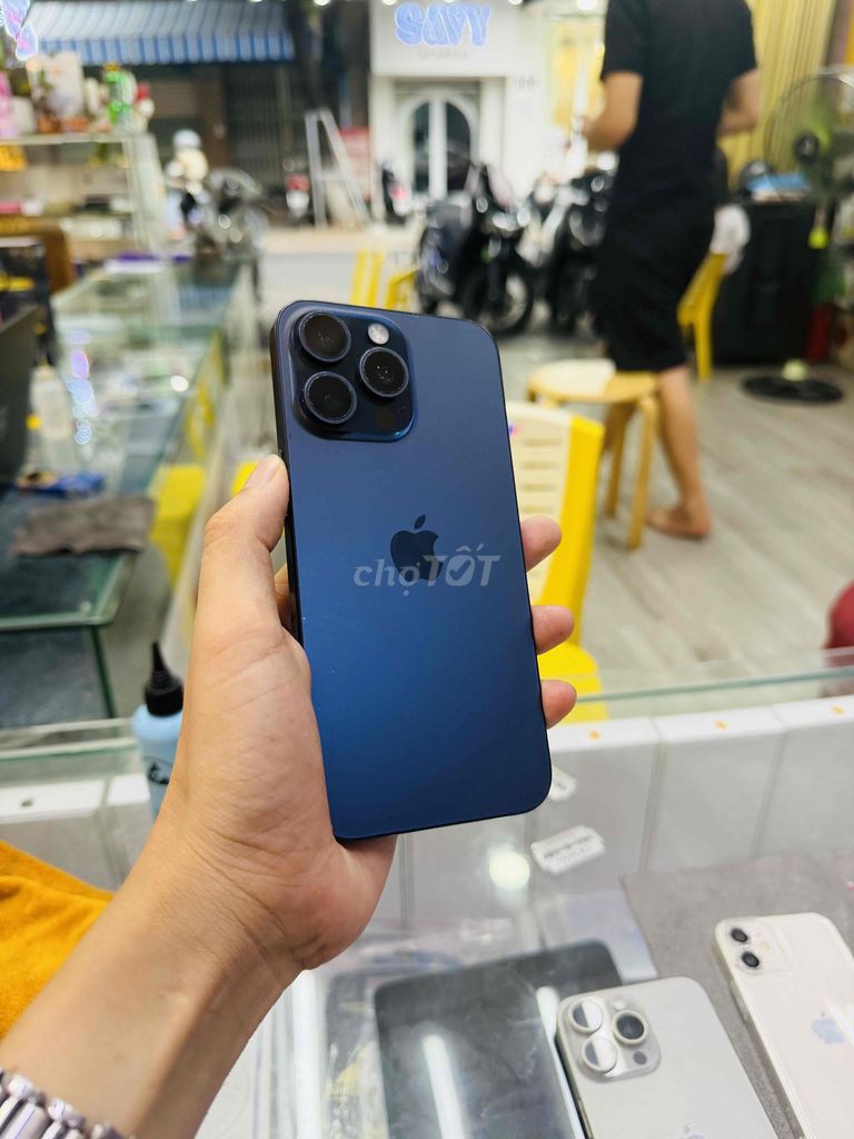 Apple iPhone 15 Pro Max 512GB Xanh Nguyên bản. Mua bán Điện thoại tại Quận Hải Châu Đà Nẵng được đăng bởi Hoàng Táo 273 Nguyễn Hoàng hình 1
