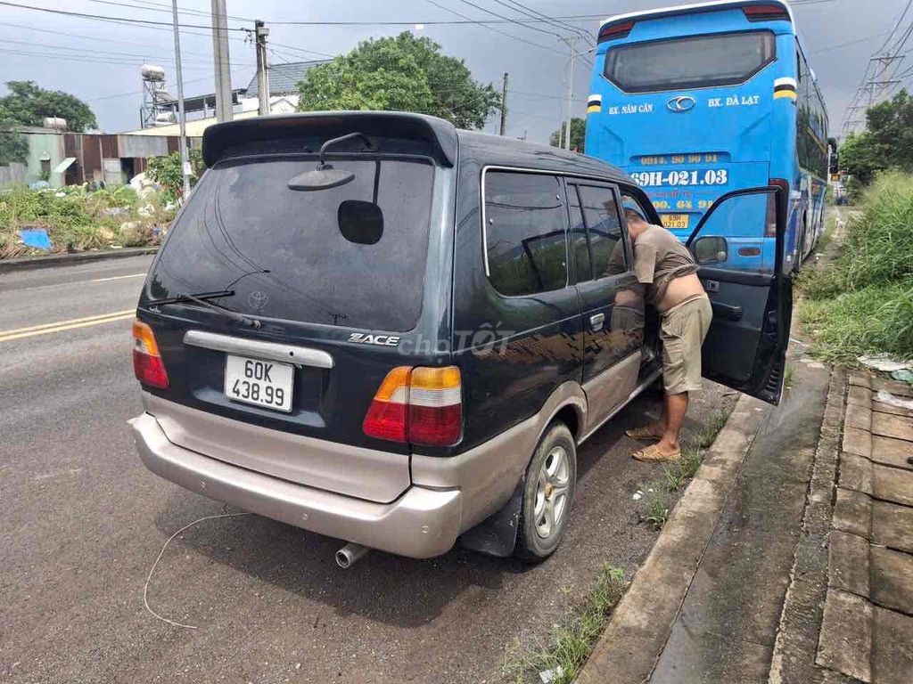 Toyota Zace 2003 DX - 200000 km. Mua bán Ô tô tại Huyện Trảng Bom Đồng Nai được đăng bởi Nguyễn anh Tài  hình 9